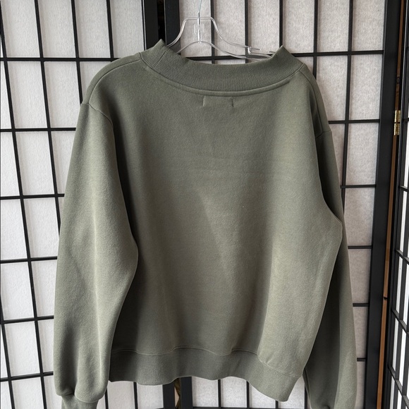 Parke Olive Green Women's Sweatshirt - Picture 4 of 4